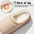 thumbnail image 4 of CHICVOMEY Fuzzy Slippers Women Slip on Indoor Cozy Memory Foam House Shoes Open Toe House Slippers Lightweight Fluffy Slippers, 4 of 9