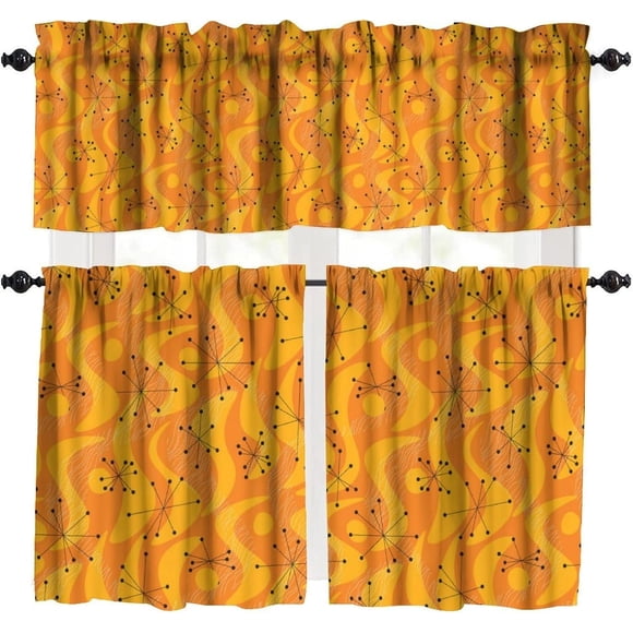 Farmhouse Floral Inspirational Bible Kitchen Curtains Flower God Says You are Small Short Cafe Window Curtains Mason Jar Christian Bathroom Drapes Treatment Tier Curtains (26x36 Inch)