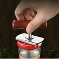 thumbnail image 6 of SPOORYYO Adjustable Wooden Handle Jar Opener - Easy Grip Stainless Steel Capscrew for Labor-Saving Lid Removal - Suitable for Most Bottles and Cans, 6 of 9