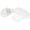 white A, variant on White Bridal Cowboy Hat with Veil Wide Brim Wedding Hat for Bachelorette Parties White B 35*33.5*13cm