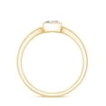 thumbnail image 2 of Rosec Jewels Lab Grown Diamond Bezel Setting Engagement Ring, EF-VS Quality, 18K Yellow Gold, US 12.50, 2 of 8