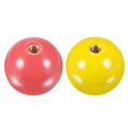 thumbnail image 1 of Unique Bargains Pink/Yellow Joystick Head Rocker Ball Top Handle Arcade Game Replacement, 1 of 5
