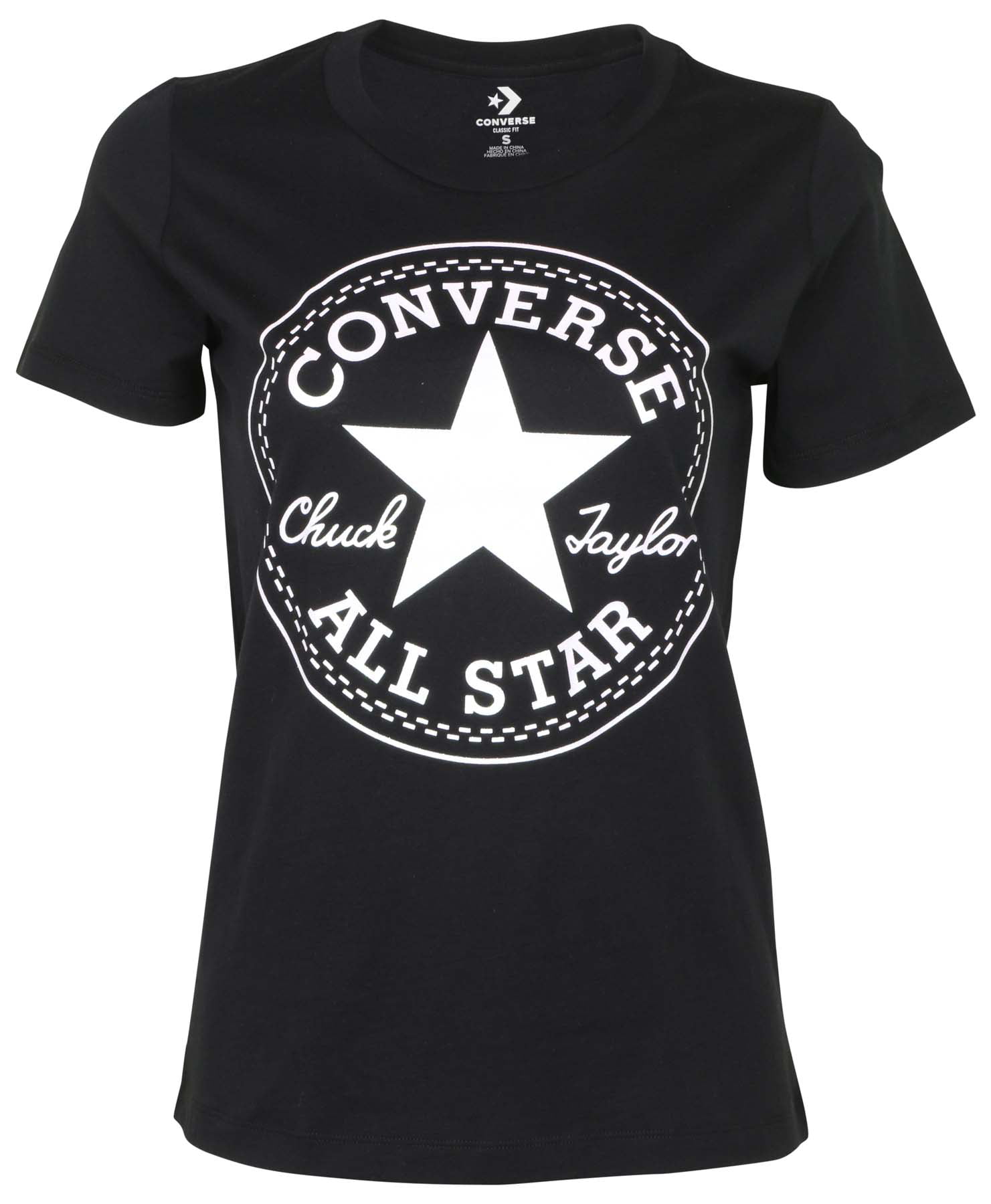 Converse - Converse Women's Glitter Chuck Taylor Core Patch T-Shirt ...