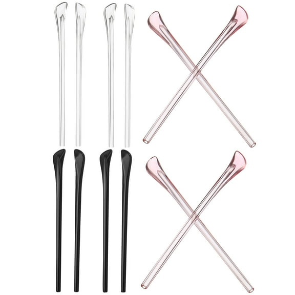 Uxcell Glasses End Tips 6 Pairs Eyeglass Anti Slip Ear Sock Pieces Tube Sleeve Replacement Temple, Style 4