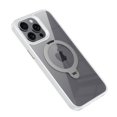 thumbnail image 3 of ShellTech for iPhone 15 Pro  Magnetic Ring Stand Case [Military Drop Protection] [Compatible with MagSafe] Matte Translucent Slim iPhone 15 Pro Case 6.1",Clear, 3 of 22