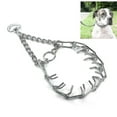 thumbnail image 1 of Chaîne d'Entraînement pour Chien en Métal Acier Sécurité Réglable Détachable Collier d'Entraînement pour Animaux Z, 1 of 5