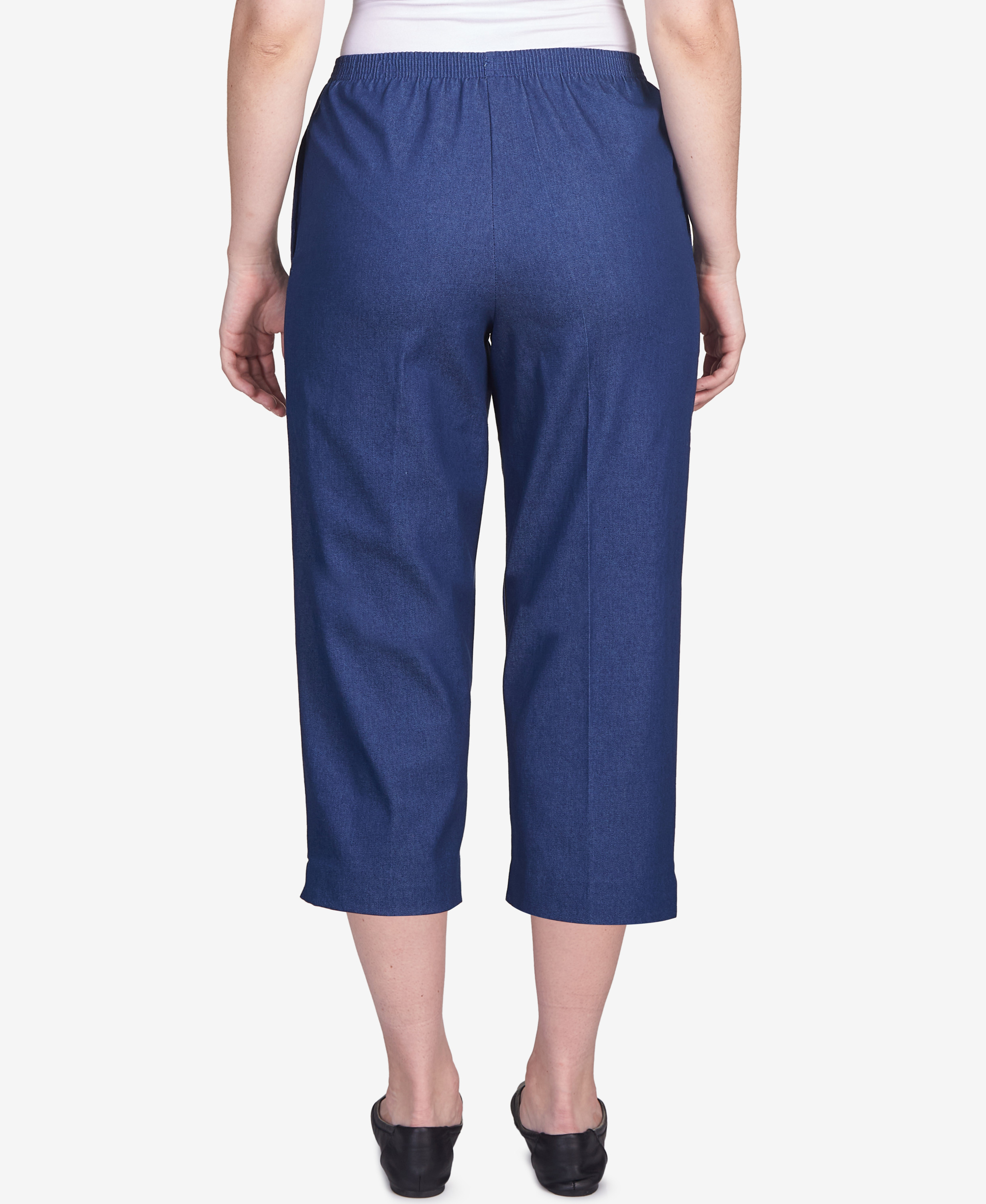 alfred dunner denim pants petite