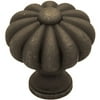 Liberty 35mm Large Pumpkin Knob, Available in Multiple Colors