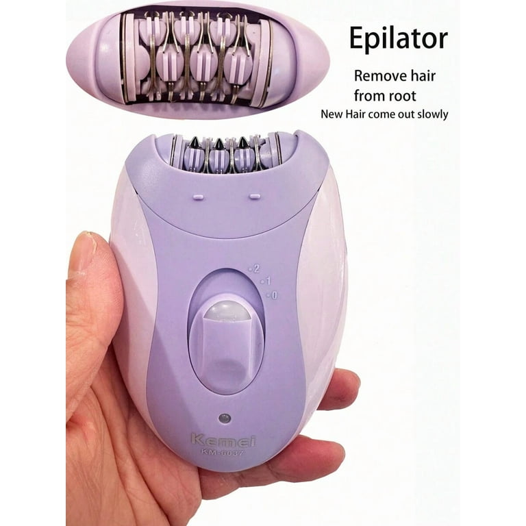 Kemei KM-6037 Hair Removal For Lady Epilator Hair Remove From Root