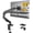 Black, variant on TAVR Furniture Dual Monitor Desk Mount Stand Fits Screens up to 34", 360° Heavy Duty Adjustable Arm Desk Mount with Tilt Swivel Rotation, Holds 22lbs