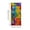 A1, variant on Stained Glass Window Privacy Film Static Cling - Rainbow Glass Decorative Sun Blocking Window Covering, Non-Adhesive Removable Stickers for Home & Office, 17.7" x 39.4"
