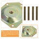 thumbnail image 2 of BRIGHTFUFU 4 unids placas de montaje en ángulo para patas de muebles Sofá Placas de fijación de la pata, 2 of 7