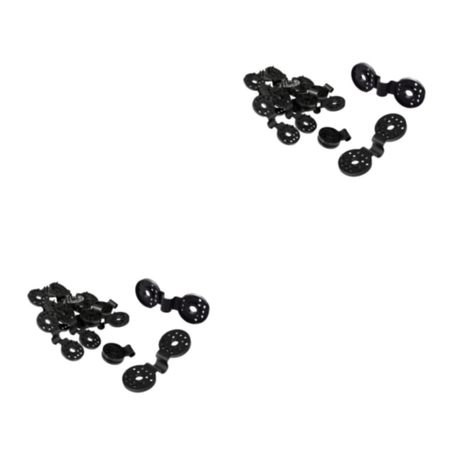 Yuarrent Clip de red de tela para parasol, abrazadera de fijación resistente, gancho de instalación de cerca, herramientas de jardín para el 50 pcs 2piezas