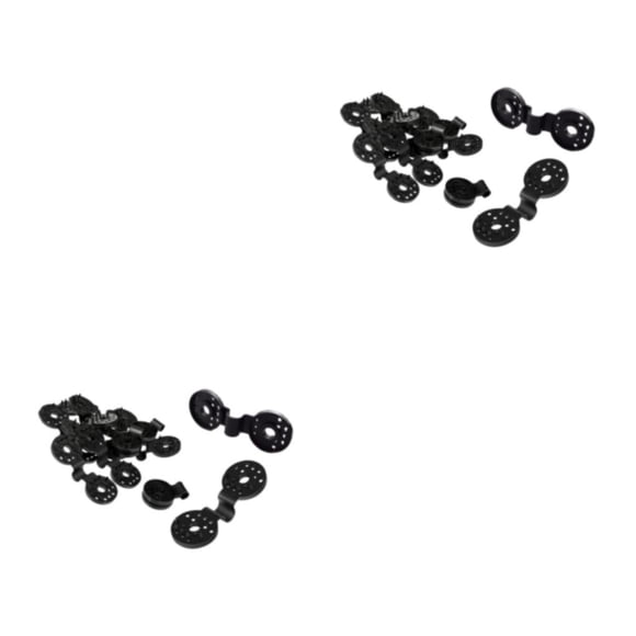 Yuarrent Clip de red de tela para parasol, abrazadera de fijación resistente, gancho de instalación de cerca, herramientas de jardín para el 50 pcs 2piezas