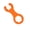 Orange B, variant on Oasiva Portable Gas Bottle Wrench Magnetic Gas Wrench Tools Camping Motorhome