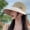 Alphabet khaki, variant on SikaFu The New Anti -Ultraviolet Ou Genfish Fisherman Hat Girl Summer Outdoor Bow Sunscreen Sunscreen Hat Beach Hat