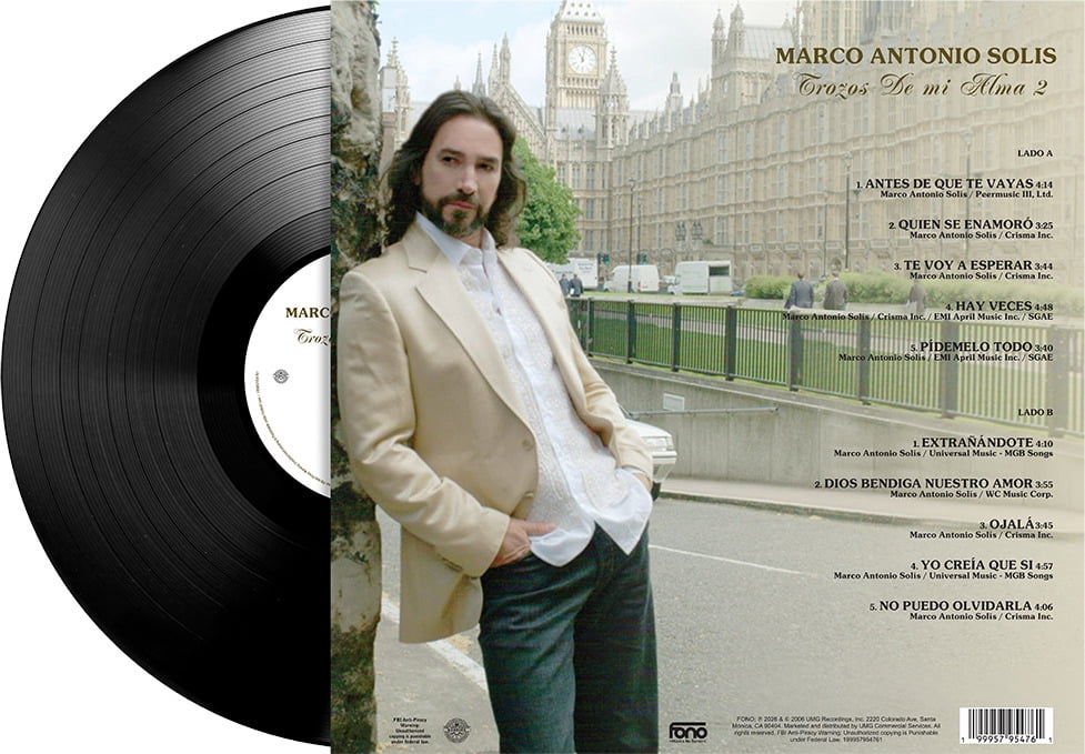 Marco Antonio Solis - Trozos De Mi Alma 2 - Music & Performance - Vinyl