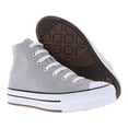 thumbnail image 4 of Converse Chuck Taylor All Star Eva Lift High PS Girls Shoes Size 4.5, Color: Totally Neutral/White/Black, 4 of 5