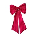 thumbnail image 1 of Boque de satén desmontable suministros elegantes para el vestido para vestidos de graduación Fiestas de regalos de viaje Rojo, 1 of 8