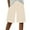 Khaki-01, variant on REALiKUN Womens Summer Loose Bermuda Shorts Casual Trendy Elastic Waist Beach Knee Length Short Pants with Pocket