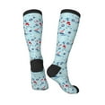 thumbnail image 4 of Balery Sailboats Anchors Fun Novelty Socks Men'S Women'S Crew Socks Funny Crazy Novelty Socks Quirky And Cool Socks, 4 of 9