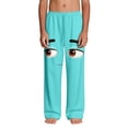 thumbnail image 4 of Tween Boys Cartoon Bored Expression Sweatpants Relaxed Fit Straight Leg Bottoms for School Lounge, 4-13Y, 4 of 9