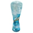 thumbnail image 2 of Yuyamidu Blue Sea Turtle Golf Club Head Covers for Drivers, Fairway Woods, and Hybrids, Fashion Head Covers Waterproof Leather Golf Headcover with Soft Lining, 2 of 8