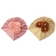 thumbnail image 4 of 2 unids cómodos niños turbantes sombreros decorativos soft algodón sombreros encantador cabeza de cabeza, 4 of 5