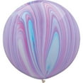 thumbnail image 2 of Qualatex 91702 30 in. Fashion Agate Latex Balloon, 2 of 2