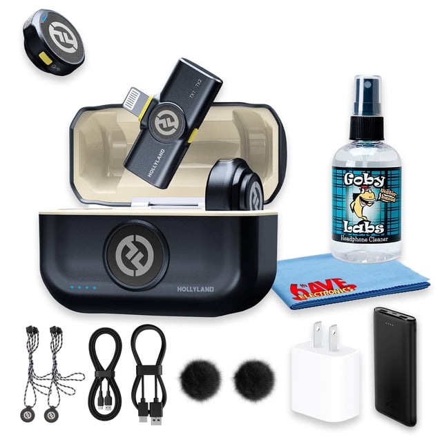 Micrófono inalámbrico HollyView Lark M2 Duo Lightning 305 m