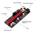 thumbnail image 3 of Ver009S 6Pin 3In1 Usb3.0 Pci-E A Pcie 1X A 16Xtransfer Tarjeta De Transferencia Cable De Extensión De Gráficos Vogacara EL010968-00, 3 of 6