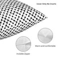 thumbnail image 5 of YFYANG Square Decorative Throw Pillow Case (Without Pillow Insert), Abstract Geometric Line Texture Bedroom Sofa Car Cushion Cover, 22"x22", 5 of 9