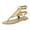 Gold, variant on Lightweight Women'S Beach Slippers Thong Sandals For Women Open Toe Shoes Flat Beach Sandals Ladies Buckle Strap Flip Flops Shoes Flat Sandals Beach Dressy T-Strap Thong Sandals