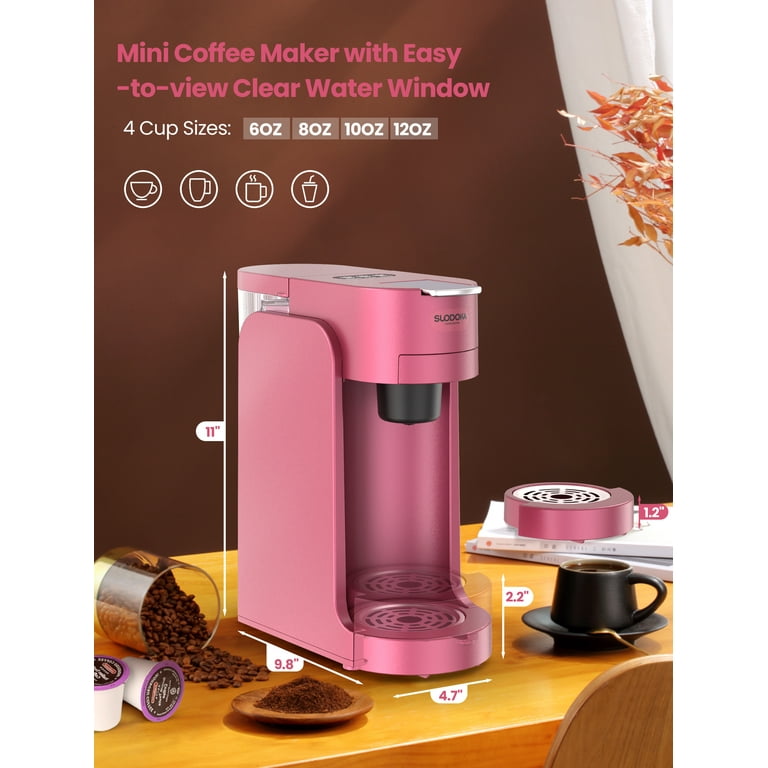 Pink single serve coffee maker hotsell