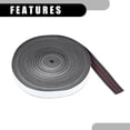 thumbnail image 5 of 1 Pc 26.25Ft 8m Length Universal Automobile Interior Trim Strip Car DIY Strip Faux Leather Red Stitch, 5 of 6