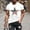 White, variant on Elvqul Mens White Shirts Independence Day Pullover Short Sleeve Patriotic Tee Shirts Fourth of July Star Graphic Shirts for Men Trendy