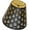 Black Gold, variant on SWAIFDEE Medium Lamp Shade, Barrel Metal Lampshade with Pattern of Trees Lampshade for Table Lamp and Floor Light, 5x9x7 in, Metal Lampshades, Spider