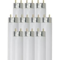 Diodesy- Pack of 10 F25T8/SP835 T8 Fluorescent Tube Light Bulb, Straight Linear Fluorescent Lamp, 25 Watt, 3500K Neutral White, 2300 Lumen, High Performance G13 Medium Bi-Pin Base
