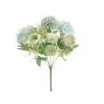 thumbnail image 2 of Artificial Rose Decor Bouquet Ideal Esthetic Floral Arrangements Decor For Mom's Day Wedding Living Room Holiday Or Everyday Decorations, 2 of 6