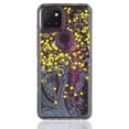 thumbnail image 4 of T-Mobile REVVL 4 Plus Case, Rosebono Hybrid Bling Glitter Sparkle Epoxy Graphic Marble Colorful Silicone Skin Cover Armor Case for T-Mobile REVVL 4 Plus (Dark Blue), 4 of 5