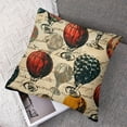thumbnail image 7 of nygtbtfer  Patterned Throw Cases Set of 2 Decorative for Indoor Outdoor Colorful White, 7 of 7