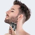 thumbnail image 5 of YUNAFFT Men's Portable Dual-Blade Washable Shaver, Waterproof Electric Shaver, Wet/Dry,360 Rotating Super Sharp Precision Blade, Mini Travel Electric Shavers, 5 of 5