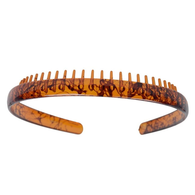 Diademas de , Peine de Plástico para Cabello con de Imitación Café Hugo Los dientes de las mujeres peinan el aro del pelo