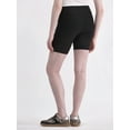thumbnail image 5 of No Boundaries Bike Shorts with Phone Pocket, 7” Inseam, Women's, 5 of 5