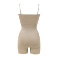 thumbnail image 4 of Gtoiithly Strapless Shapewear Bodysuit for Women Under Dress Seamless Lifting Full Coverage Jumpsuit Tops Khaki M, 4 of 5