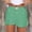 Green, variant on Runfenguu Girls Shorts, Short Dress For Women Spring And Summer Cute Comfortable Elastic Waist Women Bottom New Fashion Print Casual Short Pants Womens Shorts