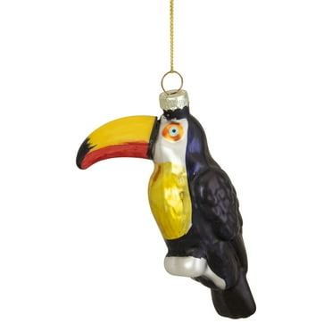 Northlight Assorted Colors Glass Christmas Decorative Accent Ornament, 4.75"