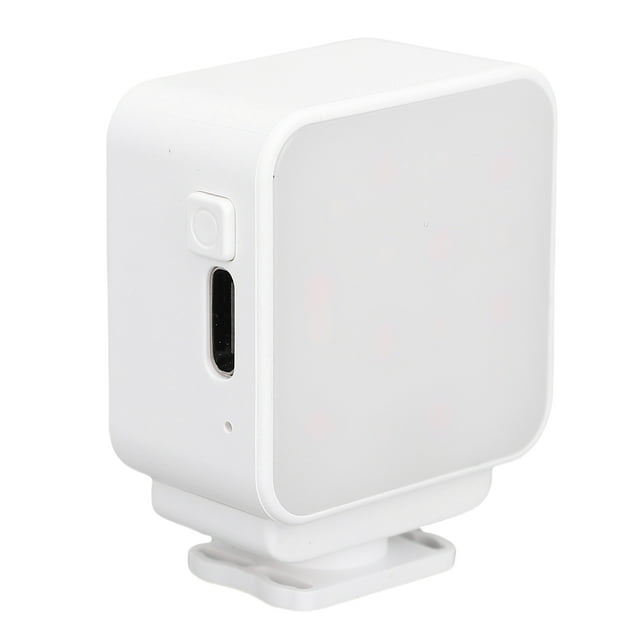 Luz De Vídeo Para Cámara De Acción LED, Recargable, Temperatura De 3 Colores, Cámara De Carga Ligera Tipo C, Luz De Relleno Magnética Para Interiores