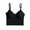 Black, variant on Women's Sleeveless Pleated Vest Top with U-Back Design, Tube Style Camisole for Layering, Stretchy Soft Comfort Fit Casual Shirt, Wire-Free Bra Alternative,Black One Size