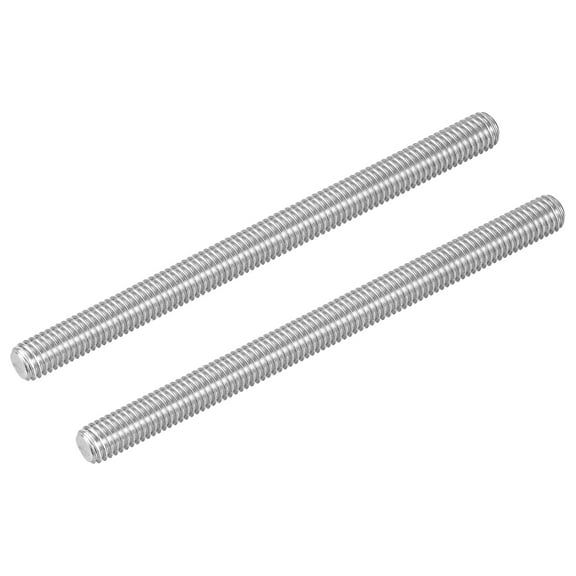 Uxcell Fully Threaded Rod M6 x 60mm 1mm Thread Pitch 304 Stainless ...